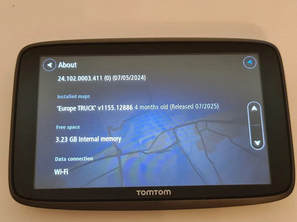 TomTom Professional LKW LKW Hazmat Van 6200 Navi Gratis EU Karten WiFi Bus Reisebus - Bild 2 von 4