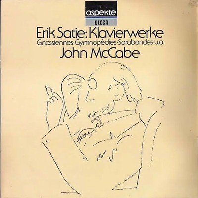 Erik Satie Klavierwerke BLUE DECCA LABELS NEAR MINT Decca Vinyl LP
