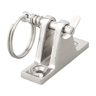 Schnellspanner Edelstahl 316 Deckscharnier mit Spaltring für Kajaks