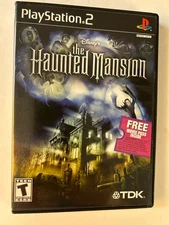Disney The Haunted Mansion PlayStation 2 PS2 with Manual and Movie Ticket Tested
