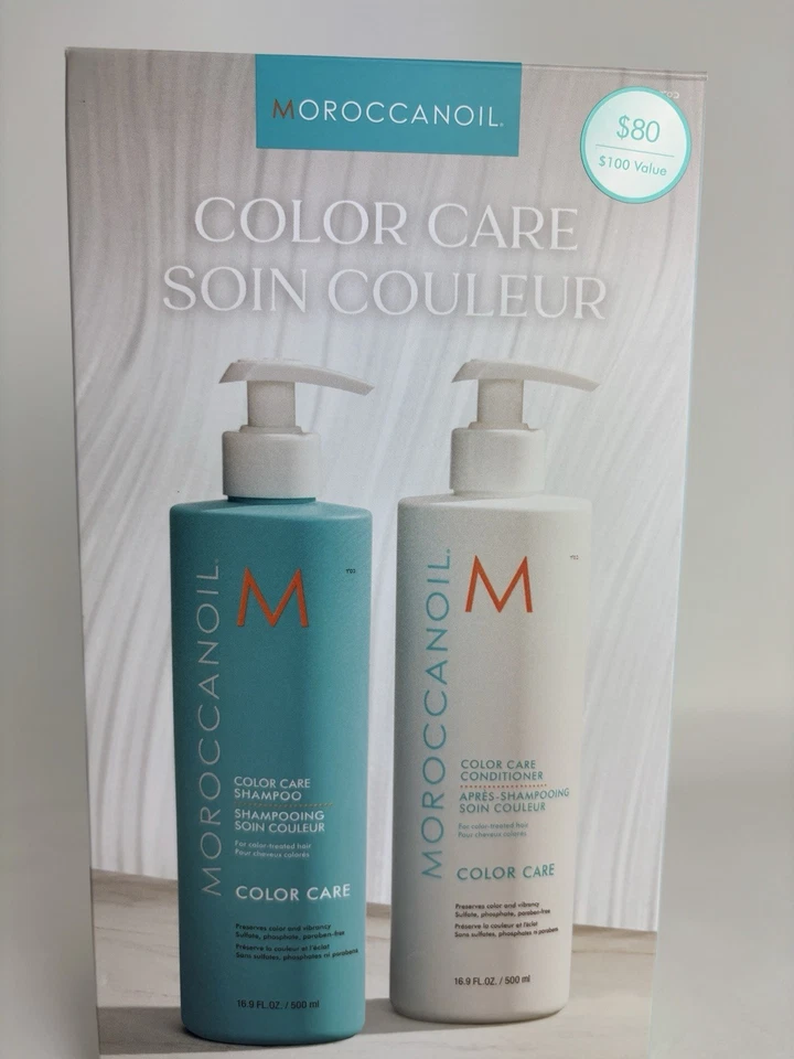 Champú y acondicionador Moroccanoil Color Care Duo 16,9 fl oz/500 ml Foto 2 de 4