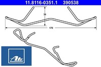 ATE 11.8116-0351.1 Feder FüR Bremssattel