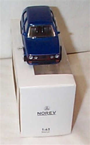 Volkswagen Golf GTI G60 1990 in Metallic Blue 1-43 scale new in box Norev - Picture 3 of 4