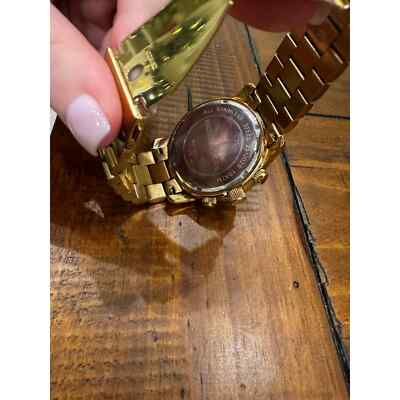 Michael Kors Gold Colored Stainless Steel Watch Model 8077  display picture 1