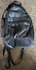 SMALL LEATHER BACK-PACK W3ITH MANY OUTSIDE POCKETS — photo 1