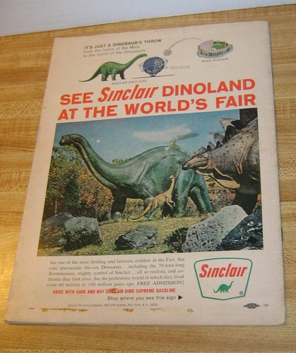 1964 NY Mets vs Los Angeles Dodgers Signed Program World's Fair Edition at Shea - Picture 10 of 11