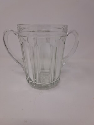 Vintage - Colonial Clear - Anchor Hocking -Depression Glass Spooner