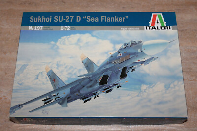 Italeri 197 Sukhoi SU-27 D Sea Flanker 1:72 NEU mit OVP 