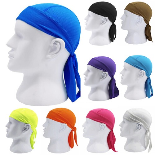 Motorcycle Bike Durag Head Wrap Skull 