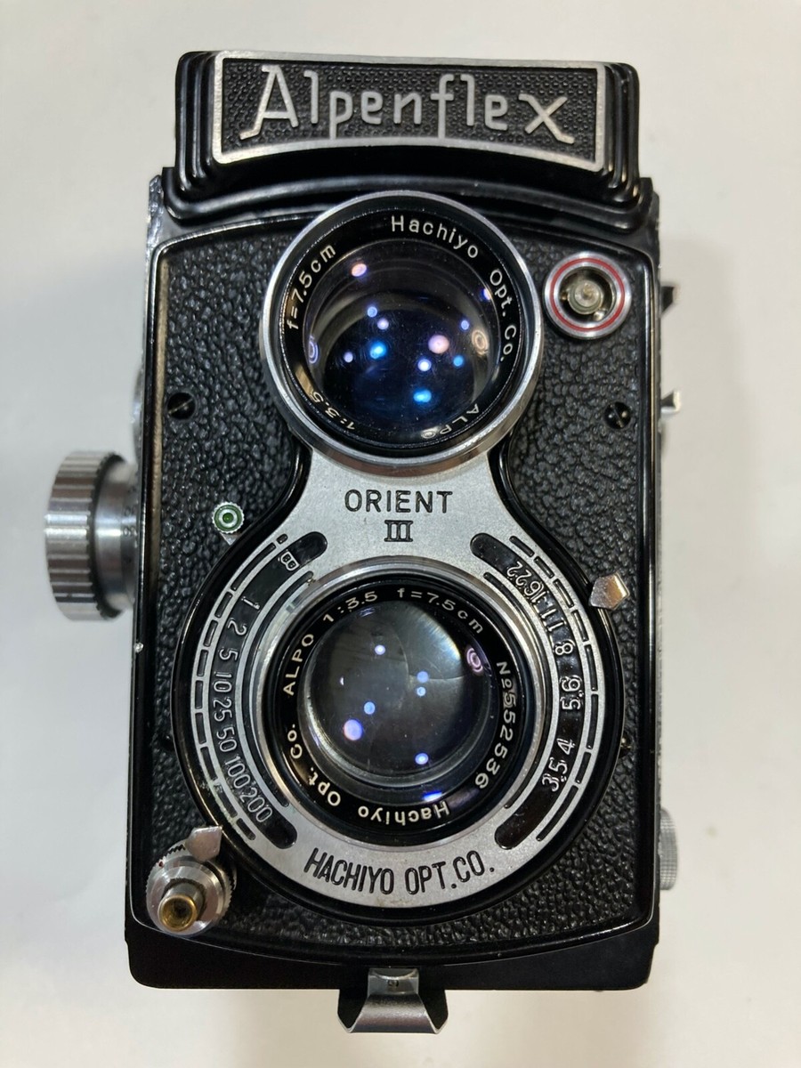 Alpenflex IIS 1954 ALPO f3.5/7.5cm ORIENT III Tested