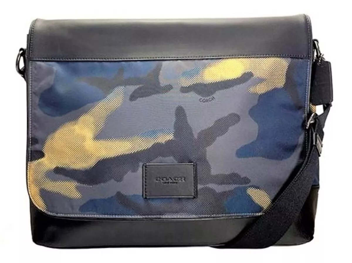 Coach men's messenger bag nylon hot sale