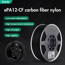 eSUN PLA-CF ABS-CF PETG-CF PA-CF PA6/12-CFCarbon Fiber Filament for 3D Printers