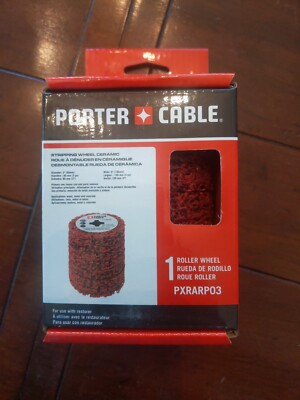 Porter-Cable stripping wheel ceramic rust and paint removal. Fits all Restorers.