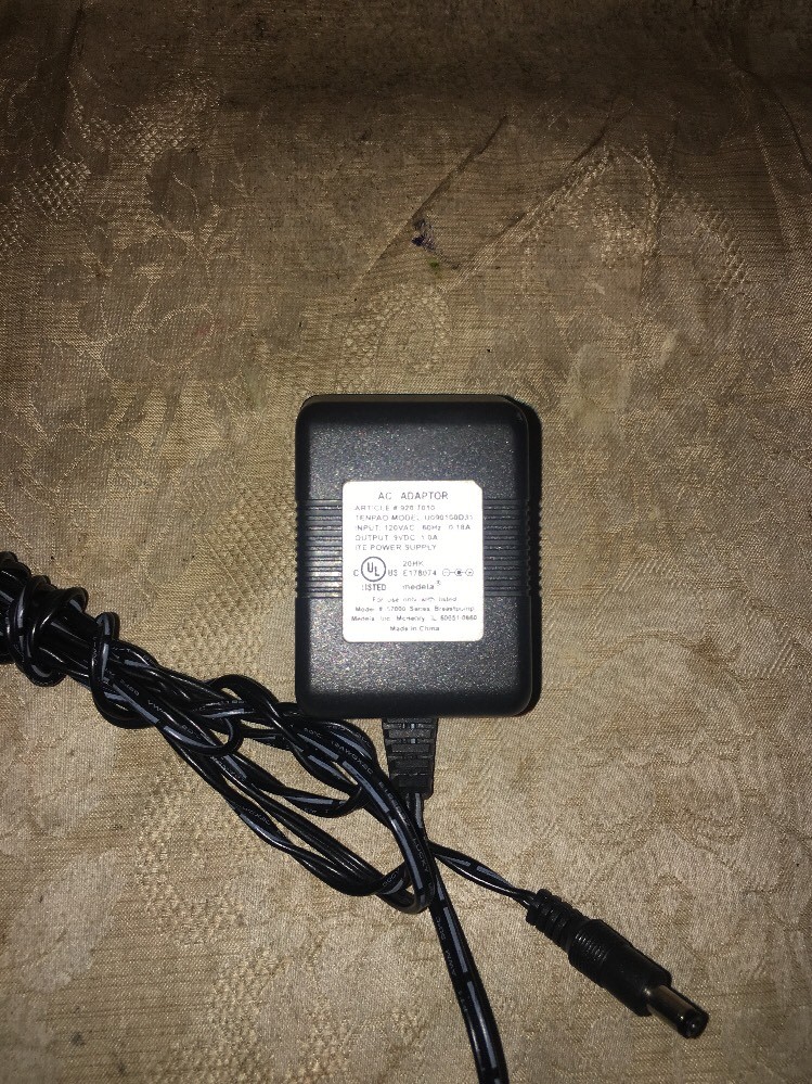 Original Black Medela 9V Wall Plug Adapter Charger for Breast Pump In Style Pump eBay