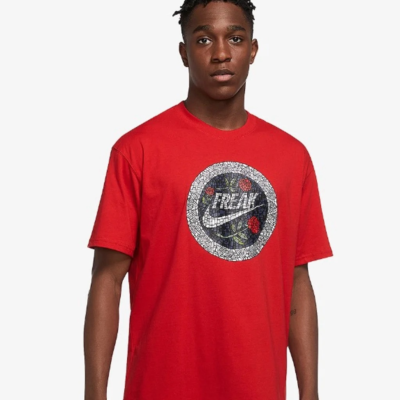 nike freak shirt red