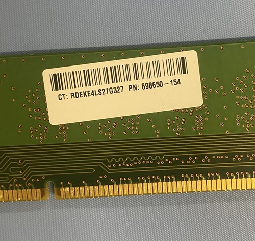4GB Samsung HP 698650-154 PC3-12800U 1600MHz 1Rx8 DDR3 Non-ECC Computer Memory - Picture 4 of 7