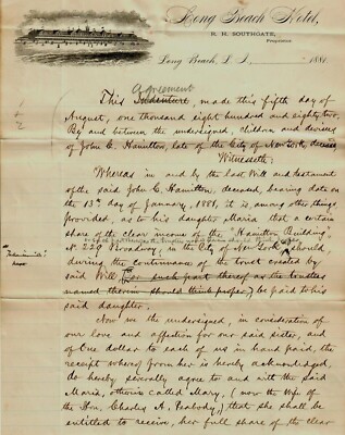 RARE!! “Son of Alexander Hamilton