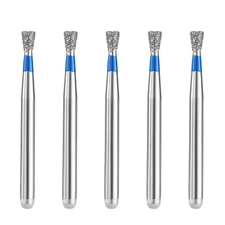 JMU Dental Diamond Burs FG 805-016M Medium Grit Inverted Cone