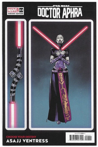 STAR WARS DOCTOR APHRA Vol. 2  #22 B - SPROUSE CVR MARVEL 2022 ASAJJ VENTRESS