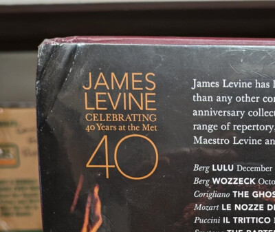 DVD) JAMES LEVINE: Celebrating 40 Years at the Met - 21 DVD Box