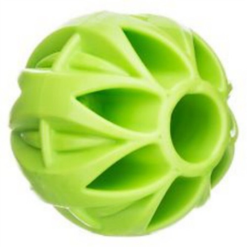 Mega Last Dog Toys Tough Rubber Ball Hollow Fill With Peanut Butter or Treats 3" - Picture 4 of 9