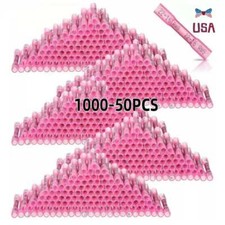 Red Heat Shrink Butt Wire Connectors Crimp Terminals AWG 16-22 Gauge 1000-50Pcs