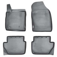 Gummi Fussmatten passend für FORD RANGER | TKE | DOPPELKABINE ab 2012  passgenau