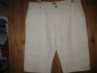 Identic men's shorts size 40 white sporty fashion New