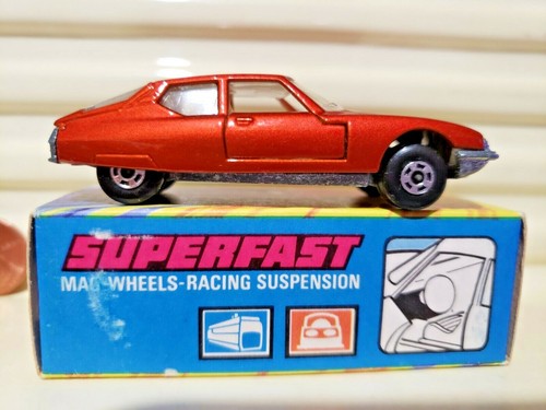 Lesney Matchbox 1971 MB51B BRONZE CITROEN SM New Mint in a C9 NuMint Picture Box - Picture 2 of 8