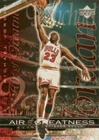 1999-00 UPPER DECK MICHAEL JORDAN AIR OF GREATNESS #152 BASKETBALL CARD