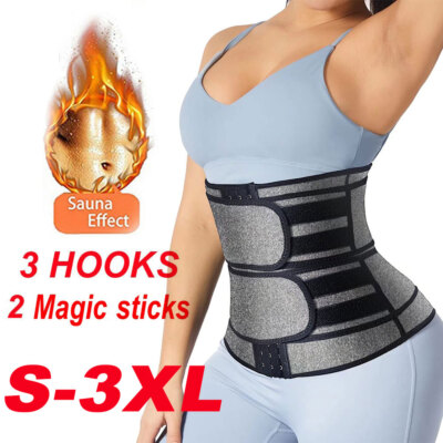 Exercise Waist Trainer Corset Men Women Body Shaper Neoprene Tummy Trimmer Belt
