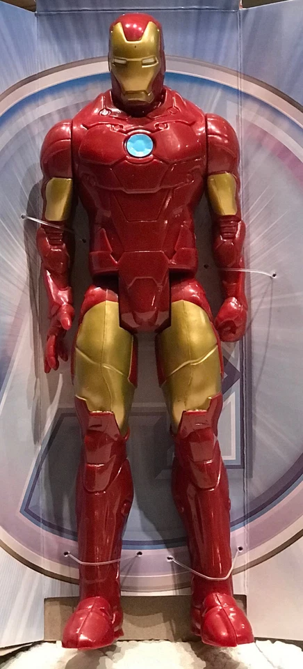 Iron Man Titan Hero 30cm Hasbro Marvel Avengers Assemble - Immagine 3 di 3
