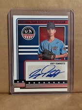 JOEY TONNOTTI 2023 PANINI USA BASEBALL STARS & STRIPES AUTO NTDP-JT