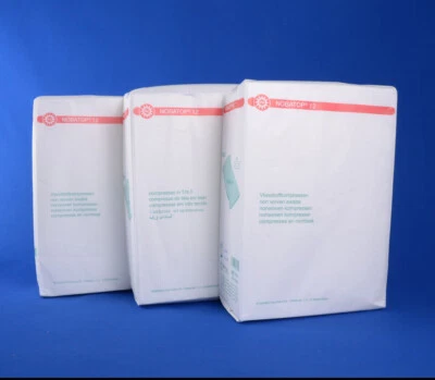 NOBAMED 600 Stück Nobatop 12, 10x20 cm Vlieskompressen saugfähig 6-fach - PZN 07099289