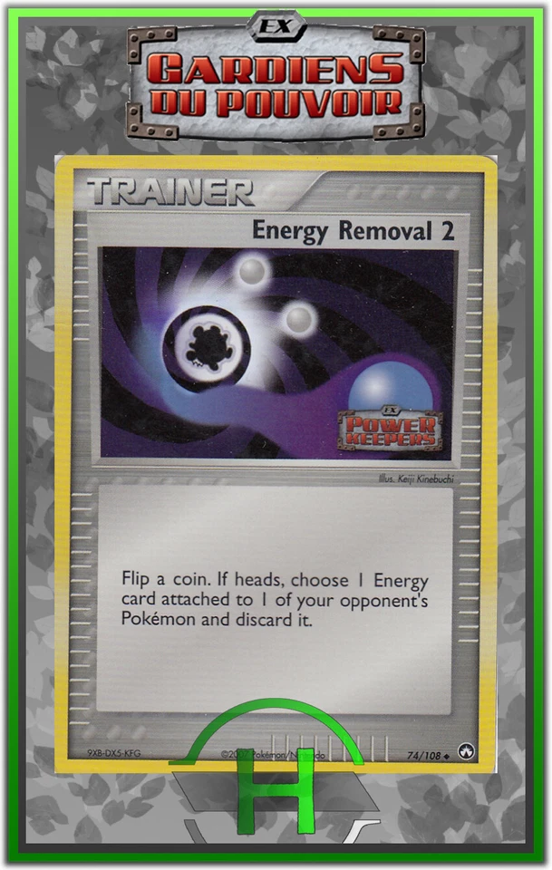Energy Removal 2 Holo - EX:Power Keepers - 74/108 - Carte Pokemon English - Photo 1/1