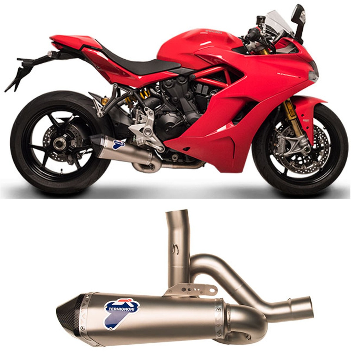 2019 Ducati Supersport 950 Termignoni Exhaust Slip-On Scream
