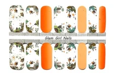 Bees Knees Spring Nail Polish Strips / Nail Wraps / Nail Stickers