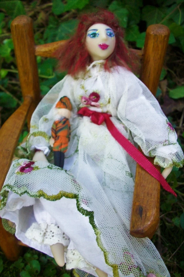 Clara and her Nutcracker (Ballet, Tchaikovsky) OOAK, Feito à Mão, Boneca de Arte - Imagem 4 de 4