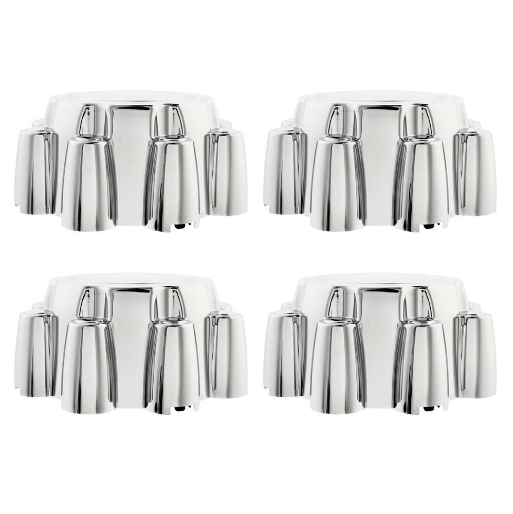 4Pcs 8 Lug Wheel Center Hub Caps Rim Dust Covers For Ford F250 F350