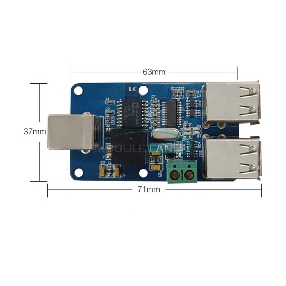 Quad USB Isolator USB HUB Isolation Module ADUM3160 Coupling Protection Board