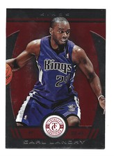 /99 Red 2013-14 Totally Certified #135 Carl Landry Sacramento Kings Basketball