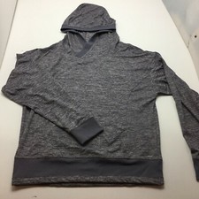 MONDETTA Women's Hoodie Color: Charcoal Melange Size: Small