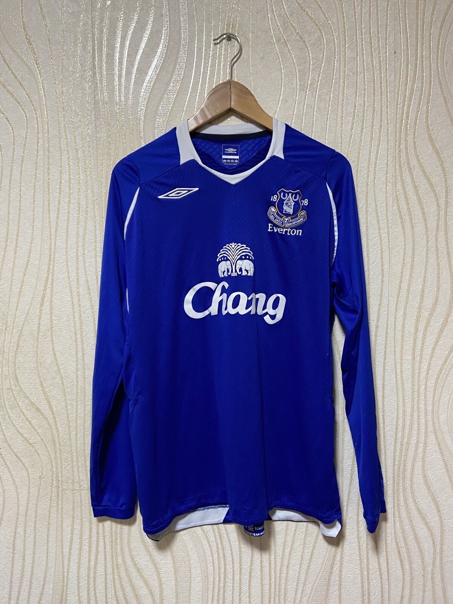 UMBRO　Everton　08-09　ホームユニフォーム　エヴァートンFC　青 UMBRO Everton 08-09 ホームユニフォーム エヴァートンFC 青