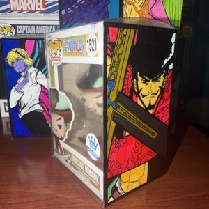 CUSTOM ARTFunko Pop! Vinyl: One Piece - Dracule Mihawk - Funko (Exclusive) #1521
