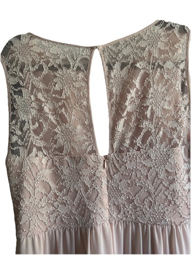 Abiballkleid Party- Abend- Hochzeitskleid Puderrosa Lang Gr 40/ L Top - Bild 2 von 6