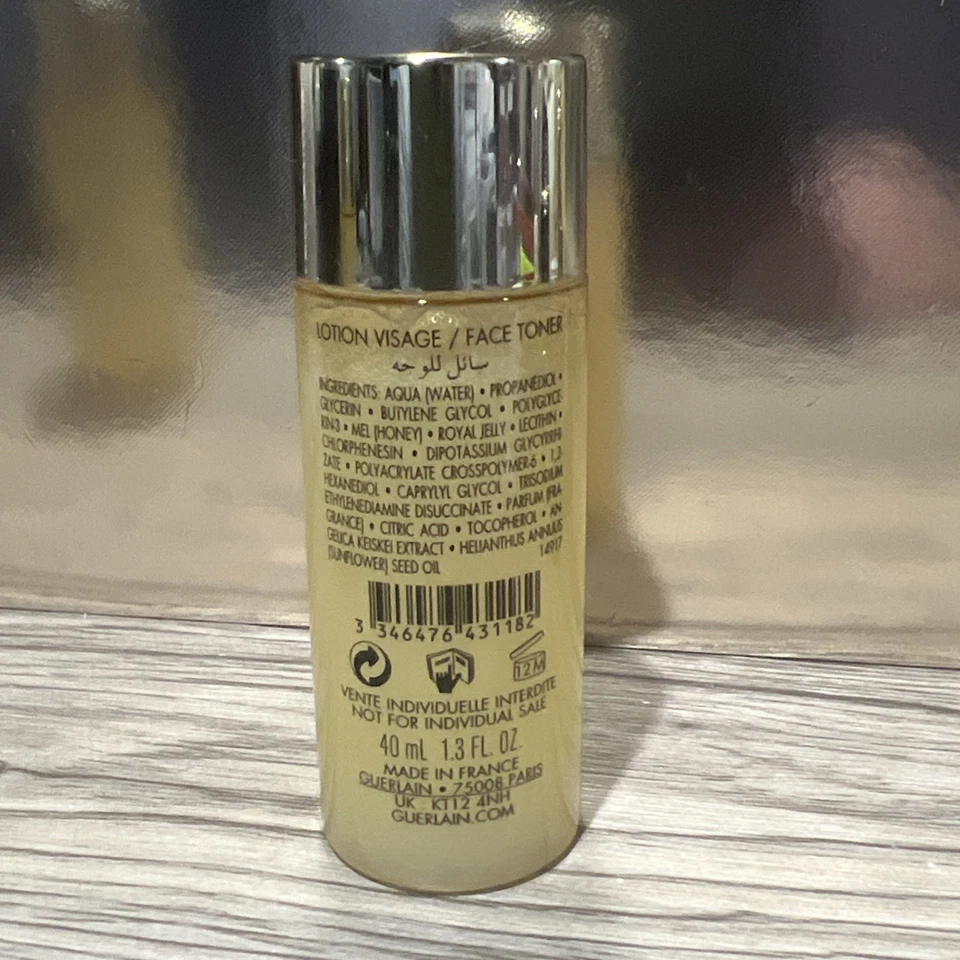 Guerlain Abeille Royale Loción Fortificante Tónico Jalea Real 1.3oz Tamaño de Viaje Foto 2 de 3