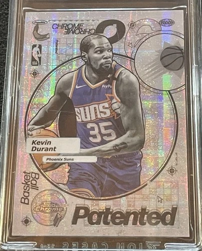 2025 Topps Chrome Kevin Durant Base (RAW)