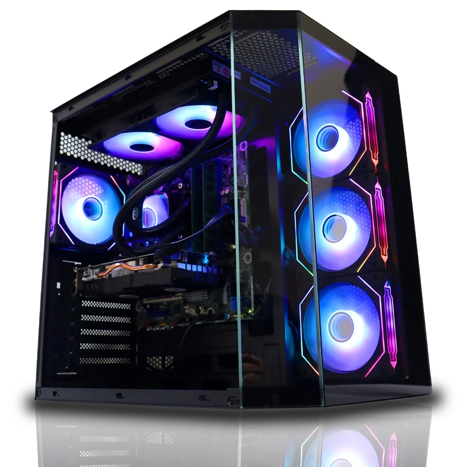 Gaming PC Intel i9 14900KF 64GB DDR5 32GB NVIDIA RTX 5090 2TB M.2 SSD Windows 11 - Image 2 of 4