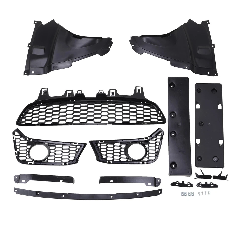M3 Style F30/35 Front Bumper Fog Type With PDC For 12-18 BMW 3 Series - Image 4 of 4