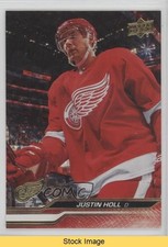 2023 Upper Deck Extended Series Speckled Rainbow Foil Justin Holl #552 READ 0v8d